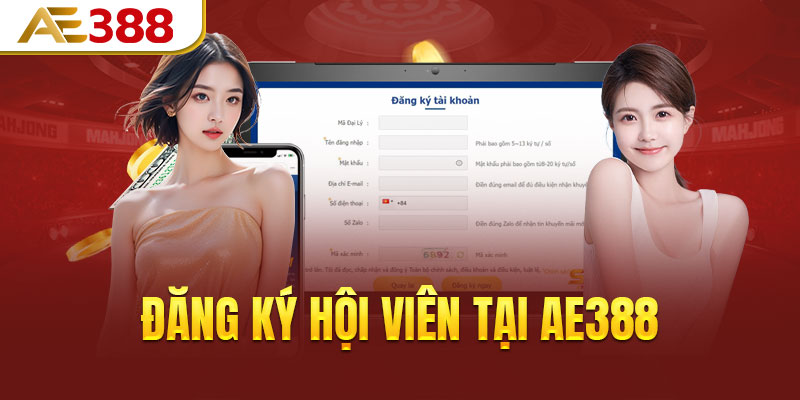 Bốn bước để đăng ký hội viên tại AE388